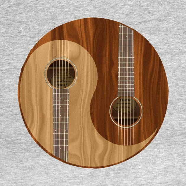 Yin Yang Guitar by AsKartongs